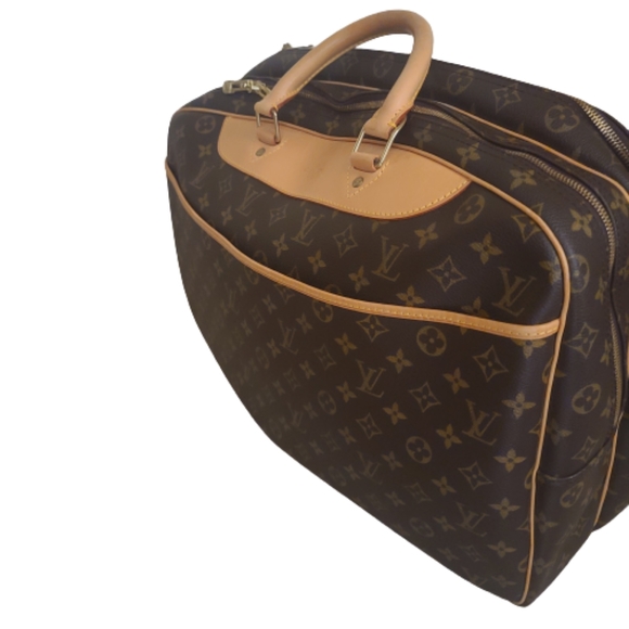 Louis Vuitton Alize 24 hrs bag Vintage Brown/tan - Picture 2 of 10